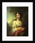 Portrait of Yekaterina Vasilyevna Torsukova, 1795 by Vladimir Lukich Borovikovsky