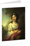 Portrait of Yekaterina Vasilyevna Torsukova, 1795 by Vladimir Lukich Borovikovsky