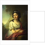 Portrait of Yekaterina Vasilyevna Torsukova, 1795 by Vladimir Lukich Borovikovsky