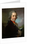 Portrait of Ivan Mikhailovich Yakovlev, 1800 by Vladimir Lukich Borovikovsky