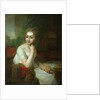 Portrait of an Unknown Woman with Compass in her Hand (Praskovia Golitsyna?) by Vladimir Lukich Borovikovsky