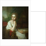 Portrait of an Unknown Woman with Compass in her Hand (Praskovia Golitsyna?) by Vladimir Lukich Borovikovsky