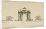 Triumphal Arch by Tverskaya Zastava in Moscow, 1826-1829 by Joseph Bové