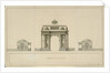 Triumphal Arch by Tverskaya Zastava in Moscow, 1826-1829 by Joseph Bové