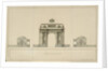 Triumphal Arch by Tverskaya Zastava in Moscow, 1826-1829 by Joseph Bové