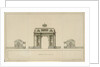 Triumphal Arch by Tverskaya Zastava in Moscow, 1826-1829 by Joseph Bové