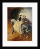 The Horsemen. Portrait of Eugeny and Emily Mussard, 1849 by Karl Pavlovich Briullov
