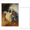 The Horsemen. Portrait of Eugeny and Emily Mussard, 1849 by Karl Pavlovich Briullov