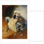The Horsemen. Portrait of Eugeny and Emily Mussard, 1849 by Karl Pavlovich Briullov