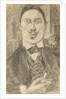 Portrait of the painter Nikolay Sapunov, 1912 by Pyotr Ignatyevich Bromirsky
