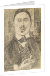 Portrait of the painter Nikolay Sapunov, 1912 by Pyotr Ignatyevich Bromirsky