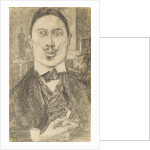 Portrait of the painter Nikolay Sapunov, 1912 by Pyotr Ignatyevich Bromirsky