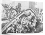 Olgas avenge to the Drevlians, before 1839 by Fyodor Antonovich Bruni