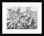 Olgas avenge to the Drevlians, before 1839 by Fyodor Antonovich Bruni