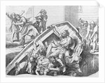 Olgas avenge to the Drevlians, before 1839 by Fyodor Antonovich Bruni