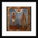 Basil the Blessed and Saint Mary of Egypt, 1901 by Osip Semionovich Chirikov