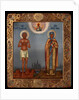 Basil the Blessed and Saint Mary of Egypt, 1901 by Osip Semionovich Chirikov