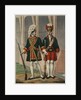 Grenadiers of the Preobrazhensky Regiment in 1732-1738, Early 1840s by Boris Artemyevich Chorikov