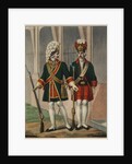 Grenadiers of the Preobrazhensky Regiment in 1732-1738, Early 1840s by Boris Artemyevich Chorikov