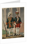 Grenadiers of the Preobrazhensky Regiment in 1732-1738, Early 1840s by Boris Artemyevich Chorikov