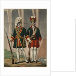 Grenadiers of the Preobrazhensky Regiment in 1732-1738, Early 1840s by Boris Artemyevich Chorikov