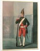 Grenadier of the Izmailovsky Regiment in 1762, End 1830s by Boris Artemyevich Chorikov