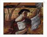 Woman with Leaflets, 1933 by Alexander Davidovich Drevin