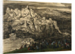 View of Tiflis, 1840s by Grigori Grigorievich Gagarin