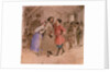 Scene from the opera A Life for the Tsar (Ivan Susanin) by M. Glinka, End 1830s by Grigori Grigorievich Gagarin