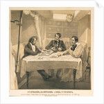 Karl Bryullov, Vladimir Kornilov and Count Grigori Gagarin aboard the brig Themistocles, 1835 by Grigori Grigorievich Gagarin