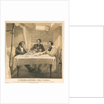 Karl Bryullov, Vladimir Kornilov and Count Grigori Gagarin aboard the brig Themistocles, 1835 by Grigori Grigorievich Gagarin
