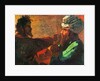 Christ and Nicodemus (Study), 1889 by Nikolai Nikolayevich Ge