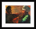 Christ and Nicodemus (Study), 1889 by Nikolai Nikolayevich Ge