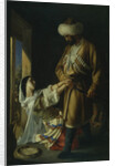 Leila and Khadji Abrek (After the poem by M. Lermontov), 1852 by Nikolai Nikolayevich Ge