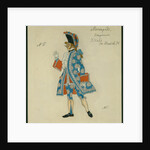 Costume design for the play The Masquerade by M. Lermontov, 1917 by Alexander Yakovlevich Golovin