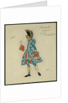 Costume design for the play The Masquerade by M. Lermontov, 1917 by Alexander Yakovlevich Golovin