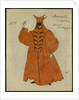 Costume design for the play The Masquerade by M. Lermontov, 1917 by Alexander Yakovlevich Golovin