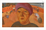Russian Peasant Woman by Boris Dmitryevich Grigoriev