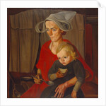 The Poverty, 1925 by Boris Dmitryevich Grigoriev