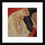 Lady in Top Hat, 1919 by Boris Dmitryevich Grigoriev