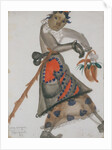 Costume design for the opera Snow Maiden by N. Rimsky-Korsakov, 1919 by Boris Dmitryevich Grigoriev