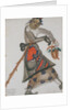 Costume design for the opera Snow Maiden by N. Rimsky-Korsakov, 1919 by Boris Dmitryevich Grigoriev
