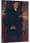 Portrait of the artist Mstislav Dobuzhinsky, 1917 by Boris Dmitryevich Grigoriev