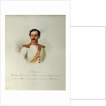 Portrait of Count Vasily Vasilyevich Gudovich by Vladimir Ivanovich Hau