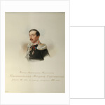 Portrait of Konstantin Fyodorovich Opochinin by Vladimir Ivanovich Hau