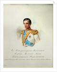 Portrait of Grand Duke Konstantin Nikolaevich of Russia by Vladimir Ivanovich Hau