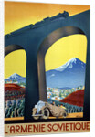 Soviet Armenia (Poster of the Intourist company) by Sergei Dmitrievich Igumnov