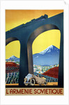 Soviet Armenia (Poster of the Intourist company) by Sergei Dmitrievich Igumnov