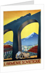 Soviet Armenia (Poster of the Intourist company) by Sergei Dmitrievich Igumnov