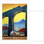 Soviet Armenia (Poster of the Intourist company) by Sergei Dmitrievich Igumnov